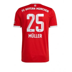 Bayern Munich Thomas Muller #25 Hemmatröja 2022-23 Kortärmad